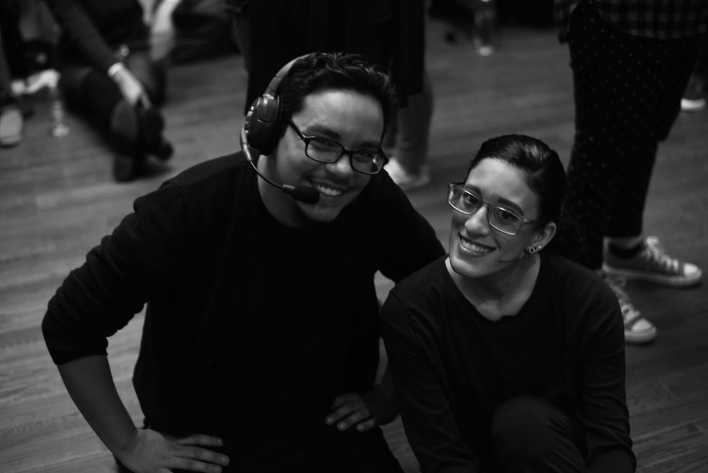 Collaborating behind the scenes on a production